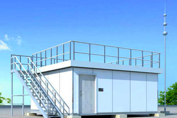 環(huán)境監(jiān)測(cè)子站系統(tǒng)站房的附屬設(shè)施！(圖1)